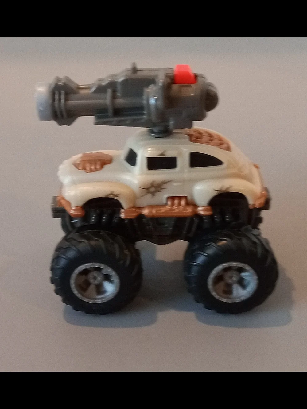 Yellow Turbo Wheel ATV Mega Rex Monster Truck Toys